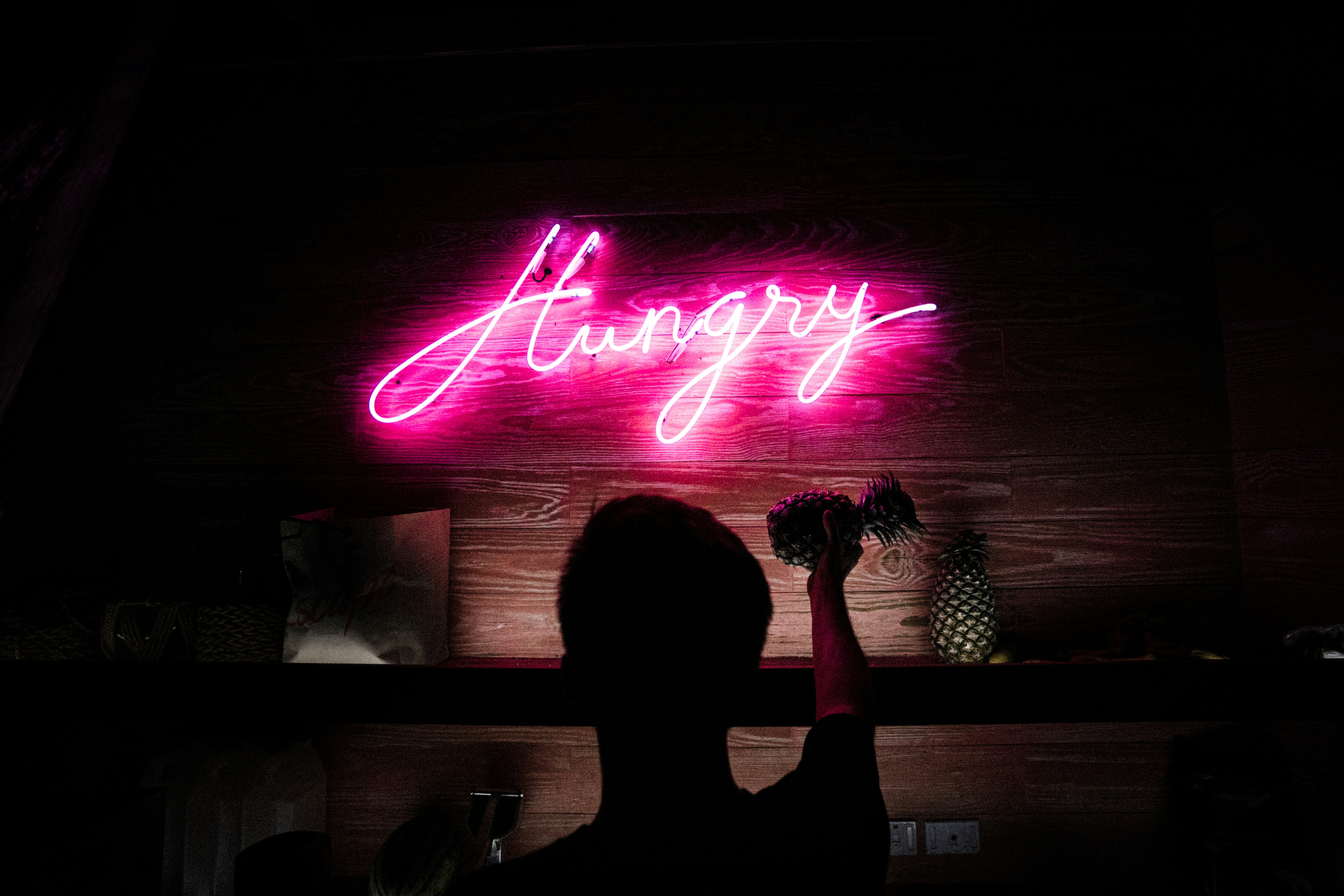 purple and pink love me neon light signage